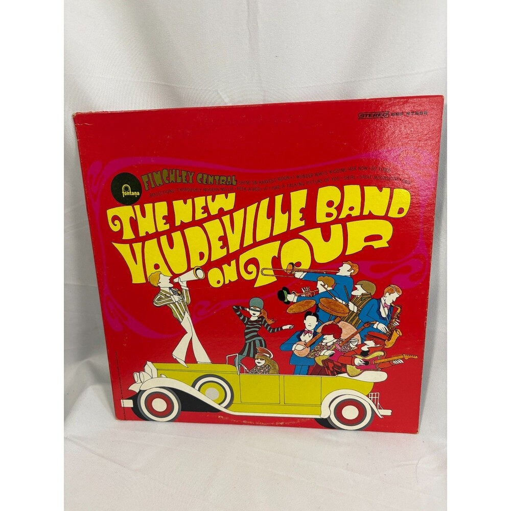 Vintage THE NEW VAUDEVILLE BAND ON TOUR LP Vinyl Record
